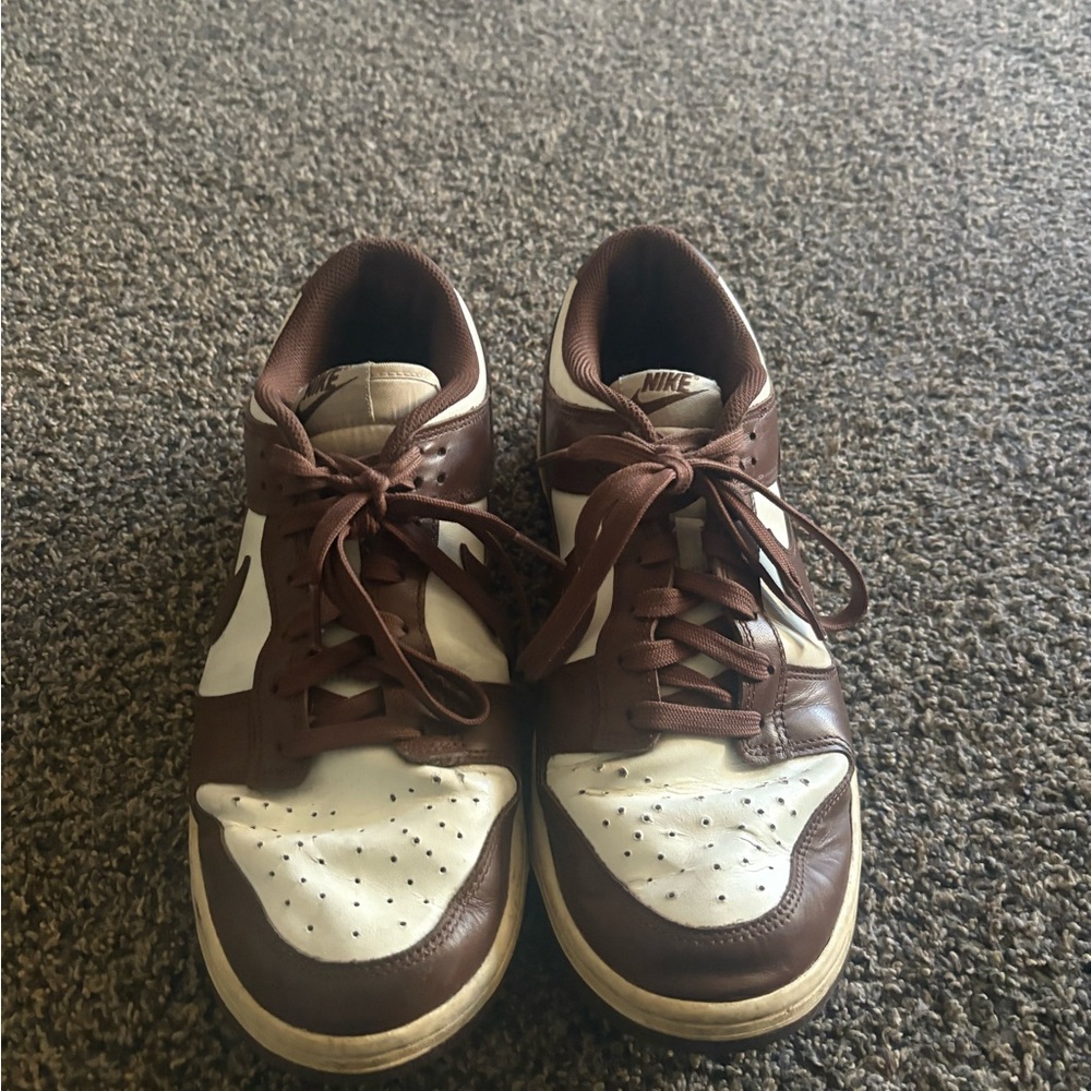 Nike women’s Brown and White Sneakers